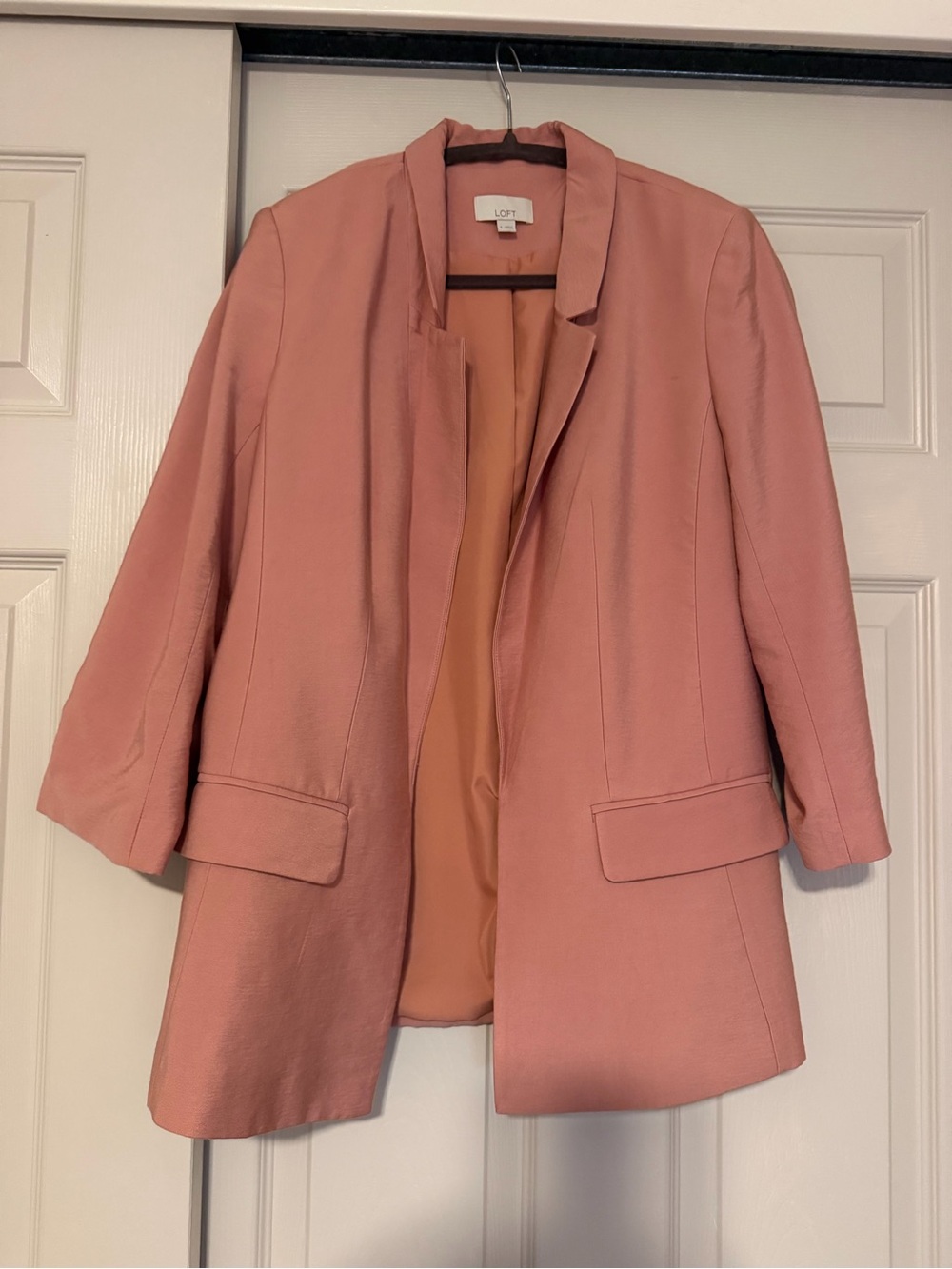 LOFT Pinkish salmon colored Blazer Jacket